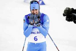 08.02.2022, Beijing, China (CHN): Federico Pellegrino (ITA) - XXIV. Olympic Winter Games Beijing 2022, cross-country, individual sprint, Beijing (CHN). www.nordicfocus.com. © Modica/NordicFocus. Every downloaded picture is fee-liable.