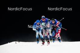 08.02.2022, Beijing, China (CHN): Richard Jouve (FRA), Haavard Solaas Taugboel (NOR), (l-r)  - XXIV. Olympic Winter Games Beijing 2022, cross-country, individual sprint, Beijing (CHN). www.nordicfocus.com. © Modica/NordicFocus. Every downloaded picture is fee-liable.