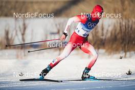 08.02.2022, Beijing, China (CHN): Roman Schaad (SUI) - XXIV. Olympic Winter Games Beijing 2022, cross-country, individual sprint, Beijing (CHN). www.nordicfocus.com. © Modica/NordicFocus. Every downloaded picture is fee-liable.
