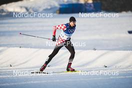 08.02.2022, Beijing, China (CHN): Marko Skender (CRO) - XXIV. Olympic Winter Games Beijing 2022, cross-country, individual sprint, Beijing (CHN). www.nordicfocus.com. © Modica/NordicFocus. Every downloaded picture is fee-liable.
