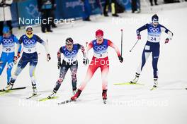 08.02.2022, Beijing, China (CHN): Nadine Faehndrich (SUI), Maiken Caspersen Falla (NOR), (l-r)  - XXIV. Olympic Winter Games Beijing 2022, cross-country, individual sprint, Beijing (CHN). www.nordicfocus.com. © Modica/NordicFocus. Every downloaded picture is fee-liable.