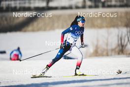 08.02.2022, Beijing, China (CHN): Dasom Han (KOR) - XXIV. Olympic Winter Games Beijing 2022, cross-country, individual sprint, Beijing (CHN). www.nordicfocus.com. © Modica/NordicFocus. Every downloaded picture is fee-liable.