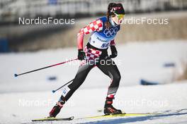 08.02.2022, Beijing, China (CHN): Vedrana Malec (CRO) - XXIV. Olympic Winter Games Beijing 2022, cross-country, individual sprint, Beijing (CHN). www.nordicfocus.com. © Modica/NordicFocus. Every downloaded picture is fee-liable.