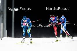 08.02.2022, Beijing, China (CHN): Dahria Beatty (CAN), Anamarija Lampic (SLO), (l-r)  - XXIV. Olympic Winter Games Beijing 2022, cross-country, individual sprint, Beijing (CHN). www.nordicfocus.com. © Modica/NordicFocus. Every downloaded picture is fee-liable.