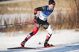 08.02.2022, Beijing, China (CHN): Graham Ritchie (CAN) - XXIV. Olympic Winter Games Beijing 2022, cross-country, individual sprint, Beijing (CHN). www.nordicfocus.com. © Modica/NordicFocus. Every downloaded picture is fee-liable.