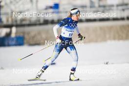 08.02.2022, Beijing, China (CHN): Anna Dyvik (SWE) - XXIV. Olympic Winter Games Beijing 2022, cross-country, individual sprint, Beijing (CHN). www.nordicfocus.com. © Modica/NordicFocus. Every downloaded picture is fee-liable.