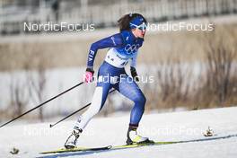 08.02.2022, Beijing, China (CHN): Katri Lylynpera (FIN) - XXIV. Olympic Winter Games Beijing 2022, cross-country, individual sprint, Beijing (CHN). www.nordicfocus.com. © Modica/NordicFocus. Every downloaded picture is fee-liable.