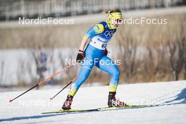 08.02.2022, Beijing, China (CHN): Valentyna Kaminska (UKR) - XXIV. Olympic Winter Games Beijing 2022, cross-country, individual sprint, Beijing (CHN). www.nordicfocus.com. © Modica/NordicFocus. Every downloaded picture is fee-liable.