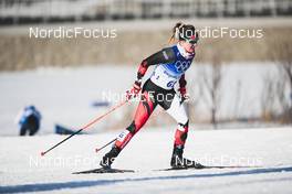 08.02.2022, Beijing, China (CHN): Laura Leclair (CAN) - XXIV. Olympic Winter Games Beijing 2022, cross-country, individual sprint, Beijing (CHN). www.nordicfocus.com. © Modica/NordicFocus. Every downloaded picture is fee-liable.