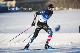 08.02.2022, Beijing, China (CHN): Kevin Bolger (USA) - XXIV. Olympic Winter Games Beijing 2022, cross-country, individual sprint, Beijing (CHN). www.nordicfocus.com. © Modica/NordicFocus. Every downloaded picture is fee-liable.