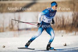 08.02.2022, Beijing, China (CHN): Richard Jouve (FRA) - XXIV. Olympic Winter Games Beijing 2022, cross-country, individual sprint, Beijing (CHN). www.nordicfocus.com. © Modica/NordicFocus. Every downloaded picture is fee-liable.