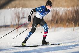08.02.2022, Beijing, China (CHN): Luke Jager (USA) - XXIV. Olympic Winter Games Beijing 2022, cross-country, individual sprint, Beijing (CHN). www.nordicfocus.com. © Modica/NordicFocus. Every downloaded picture is fee-liable.