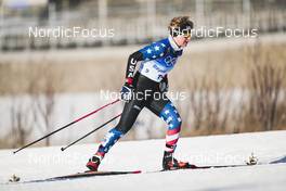 08.02.2022, Beijing, China (CHN): Hannah Halvorsen (USA) - XXIV. Olympic Winter Games Beijing 2022, cross-country, individual sprint, Beijing (CHN). www.nordicfocus.com. © Modica/NordicFocus. Every downloaded picture is fee-liable.