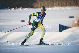 08.02.2022, Beijing, China (CHN): Hugo Hinckfuss (AUS) - XXIV. Olympic Winter Games Beijing 2022, cross-country, individual sprint, Beijing (CHN). www.nordicfocus.com. © Modica/NordicFocus. Every downloaded picture is fee-liable.