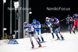 08.02.2022, Beijing, China (CHN): Richard Jouve (FRA), Kevin Bolger (USA), (l-r)  - XXIV. Olympic Winter Games Beijing 2022, cross-country, individual sprint, Beijing (CHN). www.nordicfocus.com. © Modica/NordicFocus. Every downloaded picture is fee-liable.