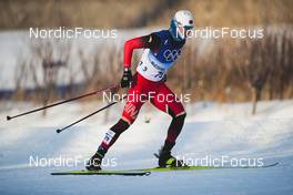 08.02.2022, Beijing, China (CHN): Rongsheng Liu (CHN) - XXIV. Olympic Winter Games Beijing 2022, cross-country, individual sprint, Beijing (CHN). www.nordicfocus.com. © Modica/NordicFocus. Every downloaded picture is fee-liable.