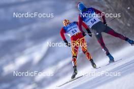 19.02.2022, Beijing, China (CHN): Stavre Jada (MKD) - XXIV. Olympic Winter Games Beijing 2022, cross-country, mass men, Beijing (CHN). www.nordicfocus.com. © Thibaut/NordicFocus. Every downloaded picture is fee-liable.