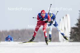 19.02.2022, Beijing, China (CHN): Denis Spitsov (ROC) - XXIV. Olympic Winter Games Beijing 2022, cross-country, mass men, Beijing (CHN). www.nordicfocus.com. © Modica/NordicFocus. Every downloaded picture is fee-liable.