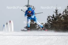 19.02.2022, Beijing, China (CHN): Jules Lapierre (FRA) - XXIV. Olympic Winter Games Beijing 2022, cross-country, mass men, Beijing (CHN). www.nordicfocus.com. © Modica/NordicFocus. Every downloaded picture is fee-liable.