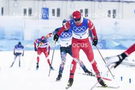 19.02.2022, Beijing, China (CHN): Ivan Yakimushkin (ROC) - XXIV. Olympic Winter Games Beijing 2022, cross-country, mass men, Beijing (CHN). www.nordicfocus.com. © Modica/NordicFocus. Every downloaded picture is fee-liable.