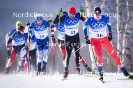 19.02.2022, Beijing, China (CHN): Lucas Boegl (GER) - XXIV. Olympic Winter Games Beijing 2022, cross-country, mass men, Beijing (CHN). www.nordicfocus.com. © Thibaut/NordicFocus. Every downloaded picture is fee-liable.