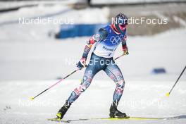 19.02.2022, Beijing, China (CHN): Johannes Hoesflot Klaebo (NOR) - XXIV. Olympic Winter Games Beijing 2022, cross-country, mass men, Beijing (CHN). www.nordicfocus.com. © Modica/NordicFocus. Every downloaded picture is fee-liable.