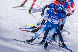 19.02.2022, Beijing, China (CHN): Maurice Manificat (FRA) - XXIV. Olympic Winter Games Beijing 2022, cross-country, mass men, Beijing (CHN). www.nordicfocus.com. © Thibaut/NordicFocus. Every downloaded picture is fee-liable.