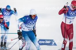 19.02.2022, Beijing, China (CHN): Clement Parisse (FRA) - XXIV. Olympic Winter Games Beijing 2022, cross-country, mass men, Beijing (CHN). www.nordicfocus.com. © Modica/NordicFocus. Every downloaded picture is fee-liable.