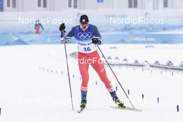 19.02.2022, Beijing, China (CHN): Petr Knop (CZE) - XXIV. Olympic Winter Games Beijing 2022, cross-country, mass men, Beijing (CHN). www.nordicfocus.com. © Modica/NordicFocus. Every downloaded picture is fee-liable.