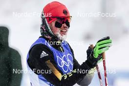 19.02.2022, Beijing, China (CHN): Jonas Dobler (GER) - XXIV. Olympic Winter Games Beijing 2022, cross-country, mass men, Beijing (CHN). www.nordicfocus.com. © Modica/NordicFocus. Every downloaded picture is fee-liable.
