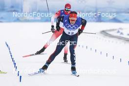 19.02.2022, Beijing, China (CHN): Andrew Musgrave (GBR) - XXIV. Olympic Winter Games Beijing 2022, cross-country, mass men, Beijing (CHN). www.nordicfocus.com. © Modica/NordicFocus. Every downloaded picture is fee-liable.