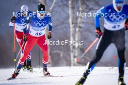 19.02.2022, Beijing, China (CHN): Adam Fellner (CZE) - XXIV. Olympic Winter Games Beijing 2022, cross-country, mass men, Beijing (CHN). www.nordicfocus.com. © Thibaut/NordicFocus. Every downloaded picture is fee-liable.