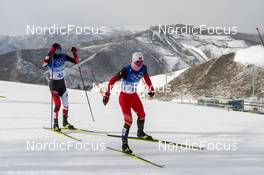 19.02.2022, Beijing, China (CHN): Remi Drolet (CAN) - XXIV. Olympic Winter Games Beijing 2022, cross-country, mass men, Beijing (CHN). www.nordicfocus.com. © Thibaut/NordicFocus. Every downloaded picture is fee-liable.