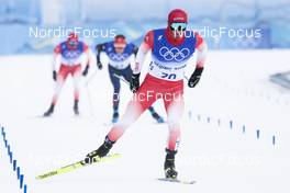 19.02.2022, Beijing, China (CHN): Roman Furger (SUI) - XXIV. Olympic Winter Games Beijing 2022, cross-country, mass men, Beijing (CHN). www.nordicfocus.com. © Modica/NordicFocus. Every downloaded picture is fee-liable.