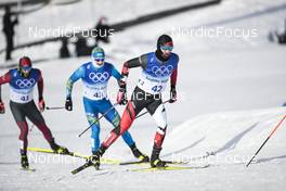 19.02.2022, Beijing, China (CHN): Remi Drolet (CAN) - XXIV. Olympic Winter Games Beijing 2022, cross-country, mass men, Beijing (CHN). www.nordicfocus.com. © Modica/NordicFocus. Every downloaded picture is fee-liable.
