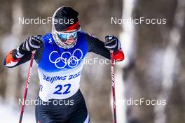 20.02.2022, Beijing, China (CHN): Katherine Stewart-Jones (CAN) - XXIV. Olympic Winter Games Beijing 2022, cross-country, mass women, Beijing (CHN). www.nordicfocus.com. © Thibaut/NordicFocus. Every downloaded picture is fee-liable.