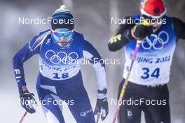 20.02.2022, Beijing, China (CHN): Anne Kylloenen (FIN) - XXIV. Olympic Winter Games Beijing 2022, cross-country, mass women, Beijing (CHN). www.nordicfocus.com. © Thibaut/NordicFocus. Every downloaded picture is fee-liable.