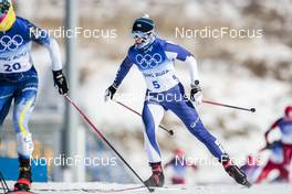 20.02.2022, Beijing, China (CHN): Krista Parmakoski (FIN) - XXIV. Olympic Winter Games Beijing 2022, cross-country, mass women, Beijing (CHN). www.nordicfocus.com. © Modica/NordicFocus. Every downloaded picture is fee-liable.