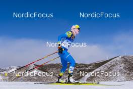 20.02.2022, Beijing, China (CHN): Maryna Antsybor (UKR) - XXIV. Olympic Winter Games Beijing 2022, cross-country, mass women, Beijing (CHN). www.nordicfocus.com. © Thibaut/NordicFocus. Every downloaded picture is fee-liable.
