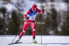 20.02.2022, Beijing, China (CHN): Mariya Istomina (ROC) - XXIV. Olympic Winter Games Beijing 2022, cross-country, mass women, Beijing (CHN). www.nordicfocus.com. © Thibaut/NordicFocus. Every downloaded picture is fee-liable.
