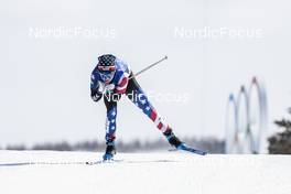 20.02.2022, Beijing, China (CHN): Jessie Diggins (USA) - XXIV. Olympic Winter Games Beijing 2022, cross-country, mass women, Beijing (CHN). www.nordicfocus.com. © Modica/NordicFocus. Every downloaded picture is fee-liable.