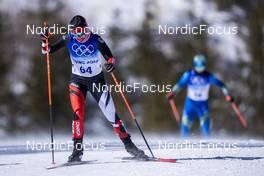 20.02.2022, Beijing, China (CHN): Laura Leclair (CAN) - XXIV. Olympic Winter Games Beijing 2022, cross-country, mass women, Beijing (CHN). www.nordicfocus.com. © Thibaut/NordicFocus. Every downloaded picture is fee-liable.