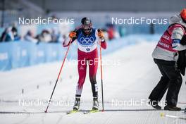 20.02.2022, Beijing, China (CHN): Teresa Stadlober (AUT) - XXIV. Olympic Winter Games Beijing 2022, cross-country, mass women, Beijing (CHN). www.nordicfocus.com. © Modica/NordicFocus. Every downloaded picture is fee-liable.