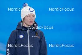 10.02.2022, Beijing, China (CHN): Kerttu Niskanen (FIN) - XXIV. Olympic Winter Games Beijing 2022, cross-country, medals, Beijing (CHN). www.nordicfocus.com. © Thibaut/NordicFocus. Every downloaded picture is fee-liable.