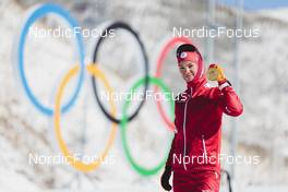 14.02.2022, Beijing, China (CHN): Veronika Stepanova (ROC) - XXIV. Olympic Winter Games Beijing 2022, cross-country, medals, Beijing (CHN). www.nordicfocus.com. © Modica/NordicFocus. Every downloaded picture is fee-liable.
