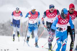 13.02.2022, Beijing, China (CHN): Richard Jouve (FRA) - XXIV. Olympic Winter Games Beijing 2022, cross-country, 4x10km men, Beijing (CHN). www.nordicfocus.com. © Modica/NordicFocus. Every downloaded picture is fee-liable.