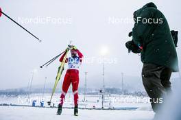 13.02.2022, Beijing, China (CHN): Sergey Ustiugov (RUS) - XXIV. Olympic Winter Games Beijing 2022, cross-country, 4x10km men, Beijing (CHN). www.nordicfocus.com. © Modica/NordicFocus. Every downloaded picture is fee-liable.