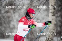 13.02.2022, Beijing, China (CHN): Dario Cologna (SUI) - XXIV. Olympic Winter Games Beijing 2022, cross-country, 4x10km men, Beijing (CHN). www.nordicfocus.com. © Modica/NordicFocus. Every downloaded picture is fee-liable.