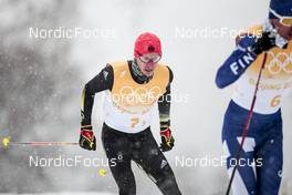 13.02.2022, Beijing, China (CHN): Florian Notz (GER) - XXIV. Olympic Winter Games Beijing 2022, cross-country, 4x10km men, Beijing (CHN). www.nordicfocus.com. © Modica/NordicFocus. Every downloaded picture is fee-liable.