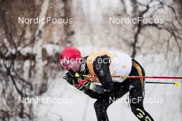 13.02.2022, Beijing, China (CHN): Florian Notz (GER) - XXIV. Olympic Winter Games Beijing 2022, cross-country, 4x10km men, Beijing (CHN). www.nordicfocus.com. © Modica/NordicFocus. Every downloaded picture is fee-liable.